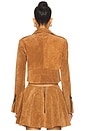 view 3 of 4 Sugar High Moto Jacket in Emperador
