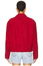 view 3 of 4 x REVOLVE Rex Bomber Jacket in Lava Red
