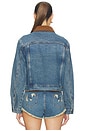 view 4 of 6 CHAQUETA HORSEY in Vintage Blue Denim