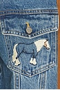 view 6 of 6 CHAQUETA HORSEY in Vintage Blue Denim