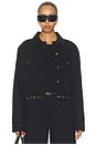 view 1 of 5 CHAQUETA BACK ON THE HORSE  in Faded Black