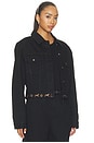 view 2 of 5 CHAQUETA BACK ON THE HORSE  in Faded Black