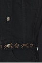 view 6 of 5 CHAQUETA BACK ON THE HORSE  in Faded Black