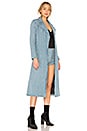 view 2 of 4 Studded Denim Duster Jacket in Sky Blue