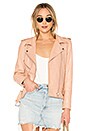 view 1 of 4 x REVOLVE Lightweight Easy Rider Jacket in Blush