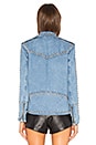 view 3 of 5 CHAQUETA MOTO STUDDED WESTERN in Light