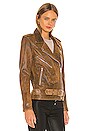 view 2 of 4 Lightweight Easy Rider Jacket in Distressed Brown