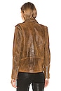 view 3 of 4 Lightweight Easy Rider Jacket in Distressed Brown