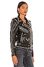 view 3 of 5 Western Dome Studded Jacket in Black