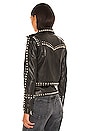 view 4 of 5 Western Dome Studded Jacket in Black