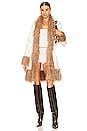 view 5 of 6 Daredevil Coat in Sea Salt & Tan