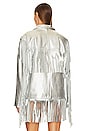 view 4 of 5 Mystical Jacket in Silver Foil