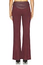view 4 of 6 Sonny Suede Pant in Chocolate