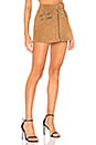 view 2 of 4 x REVOLVE Mini Zip Skirt in Cognac