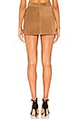 view 3 of 4 x REVOLVE Mini Zip Skirt in Cognac