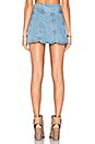 view 3 of 4 x REVOLVE Scalloped Snap Skirt in Sky Blue