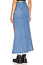 view 3 of 4 Western Maxi Skirt in Summer Sky Blue