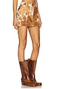 view 2 of 6 x REVOLVE Cowhide Skirt in Cow Pony Hair