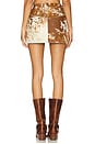 view 4 of 6 x REVOLVE Cowhide Skirt in Cow Pony Hair