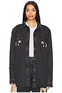 view 1 of 4 Horsey Shirt in Faded Black