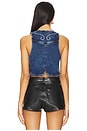 view 3 of 5 Money Maker Top in Dark Denim