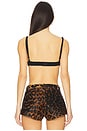 view 3 of 4 x REVOLVE Leather Bralette in Leopard