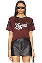 view 1 of 4 Legend T Shirt in Burgundy