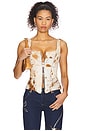 view 1 of 4 x REVOLVE Cowhide Bustier in Cow Pony Hair