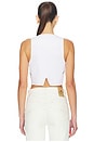 view 3 of 5 GILET PARTY HORSE in White Denim
