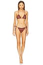 view 1 of 4 Small Town Bikini in Brown