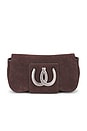 view 1 of 4 Lucky Icon Clutch in Brown