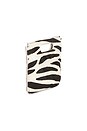 view 3 of 4 ESTUCHE LIAR ZEBRA in Cream & Black