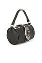view 4 of 4 Mini Buckle Handbag in Black