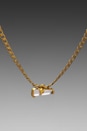 view 2 of 5 Ceti Clear Quartz Necklace in Gold in Clear Quartz & Gold