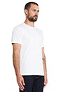 view 2 of 4 40-Single T-Shirt in White