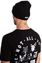 view 3 of 4 Logo Beanie in Black
