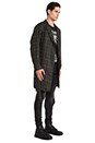 view 3 of 5 Layer Robe in Green Plaid