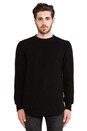 view 1 of 4 Waffle Zip Sweater in Black