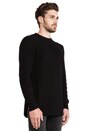 view 2 of 4 Waffle Zip Sweater in Black
