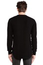 view 3 of 4 Waffle Zip Sweater in Black