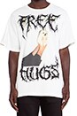 view 4 of 4 Free Hugs Tee in White