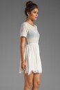 view 3 of 6 Shredder Dress in White
