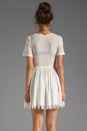 view 4 of 6 Shredder Dress in White