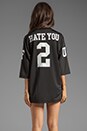 view 4 of 5 Hate Jersey in Black