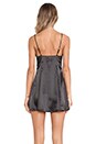 view 3 of 5 VESTIDO LENCERO HOLE SLIP in Black