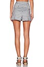 view 3 of 3 FALDA-PANTALÓN GELINE in Black & White Plaid