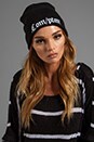 view 1 of 3 .COM Beanie in Black