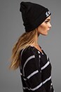 view 2 of 3 .COM Beanie in Black