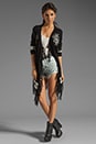view 2 of 6 Psychic Poncho in Black