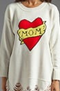 view 5 of 6 Mom Sweater in White